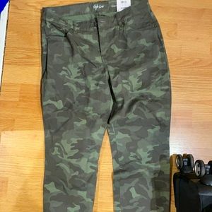 Camo jeans